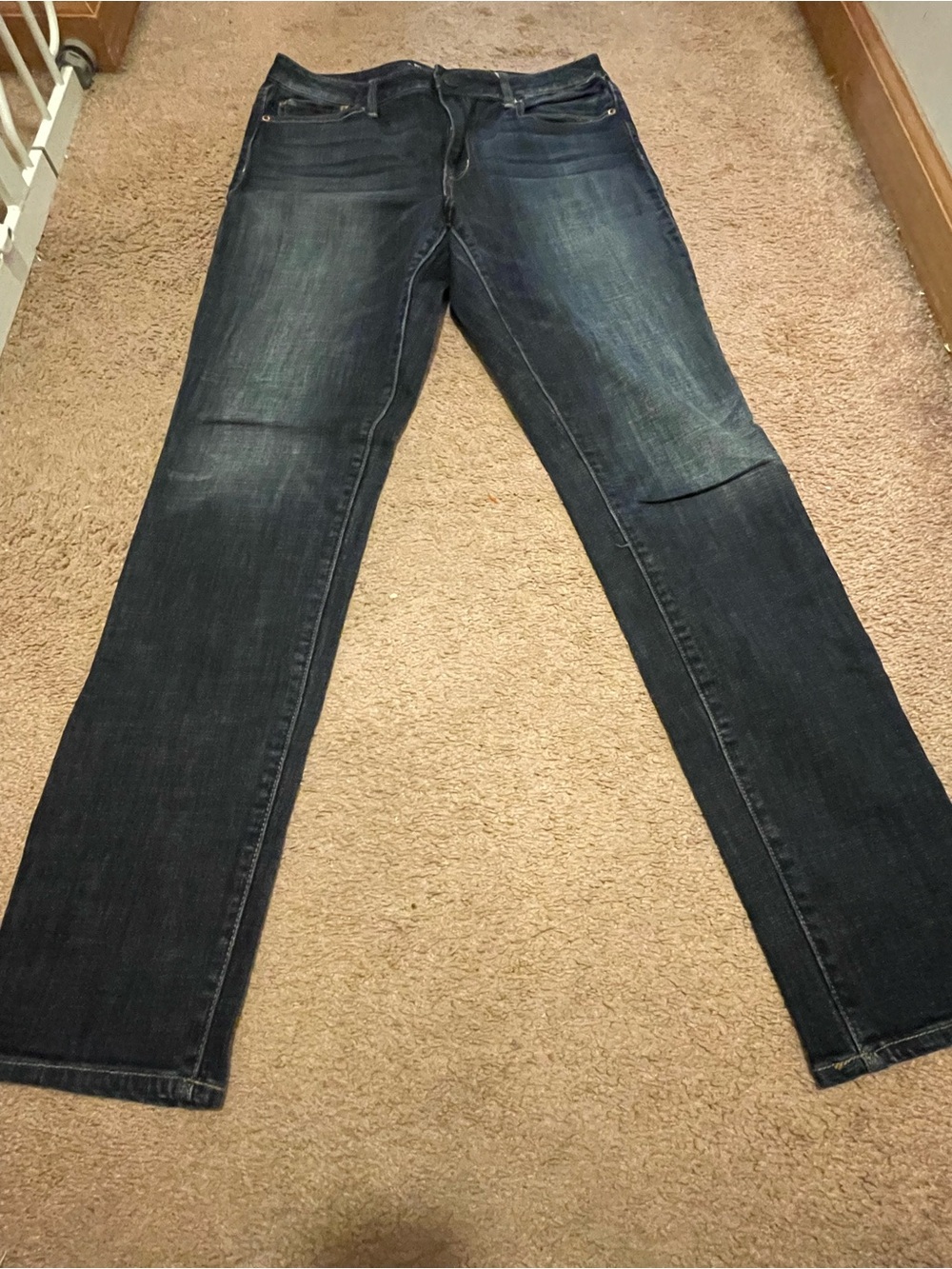 American Eagle Outfitters Women’s High-Rise Jegging Dark Wash Jeans 14 long